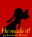 (Silhouette of Goofy) He made it! by Anabella Wewer